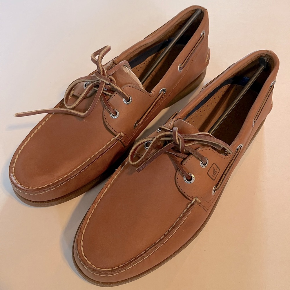 👞👞New SPERRY Leather Boat Shoes